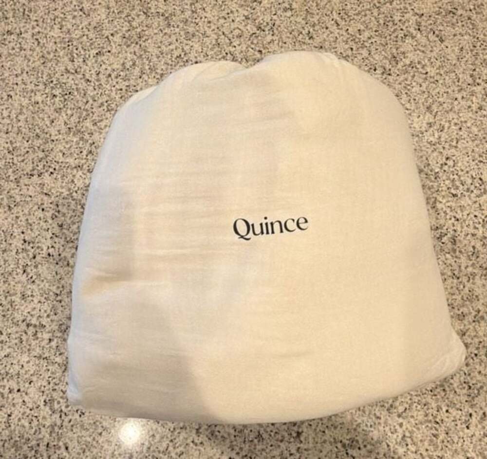 Quince 100% Organic Cotton Airy Gauze Duvet Cover Set Undyed Full/Queen
